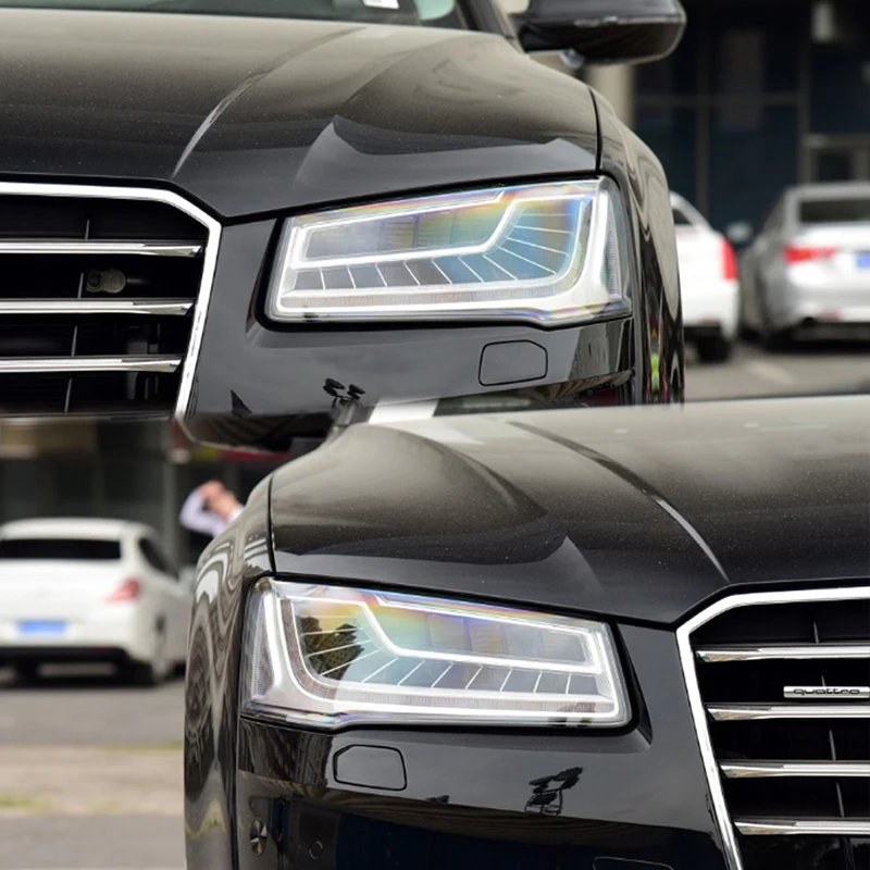 Для AUDI a8 d5- линзы фары прозрачный корпус абажур линзы свет прозрачное стекло автомобиля свет защитная крышка