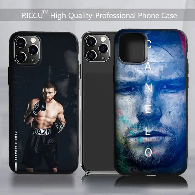 

SAUL CANELO ALVAREZ ART Phone Case For iPhone 13 12 11 Pro XS MAX mini 8 7 6 6s Plus X XR iphone 13 Pro phone case