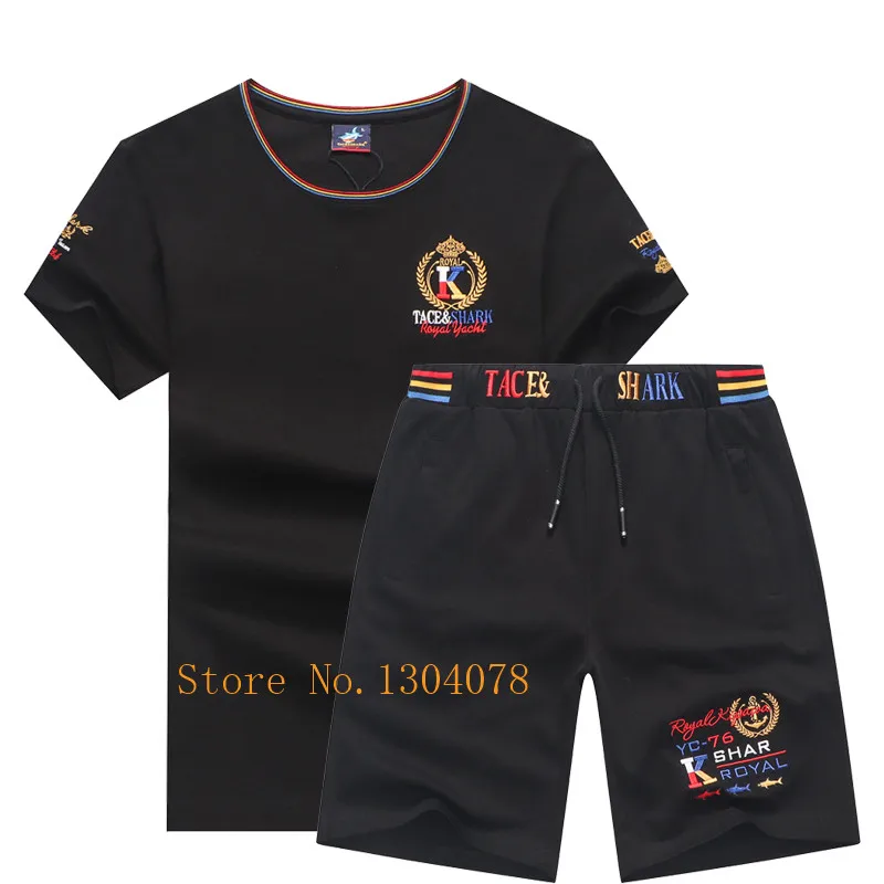 Спортивный костюм Tace &amp Shark мужской из двух предметов брендовый комплект