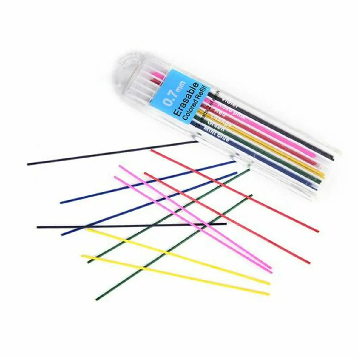 Refill Lead Erasable Student Stationary Special Color Mechan