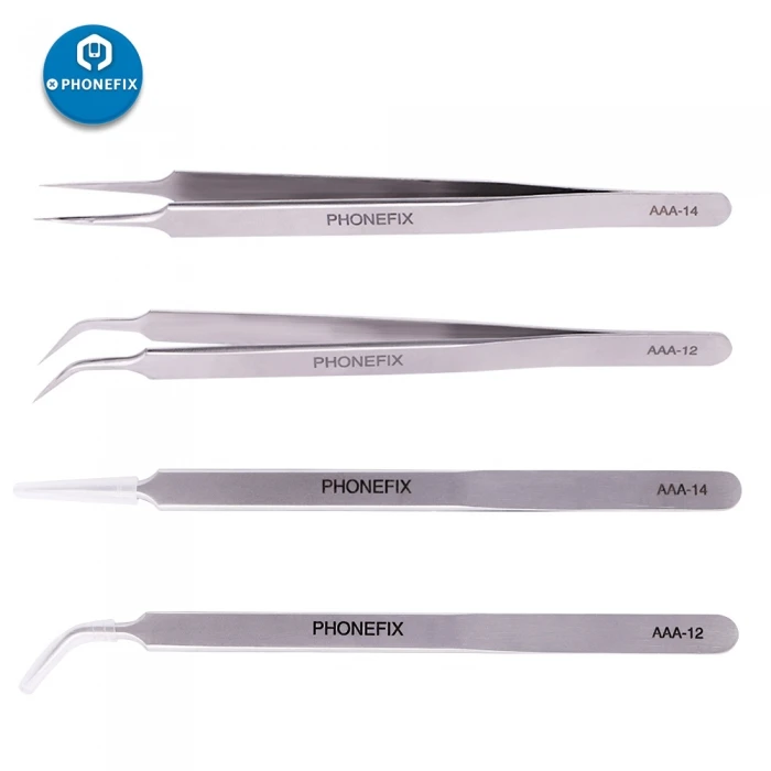 Нержавеющая сталь промышленный пинцеты антистатические точность Инструменты