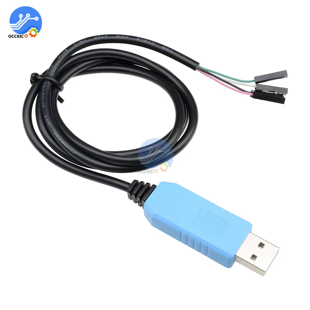 Кабель для загрузки PL2303TA USB TTL RS232 преобразователь последовательный кабель