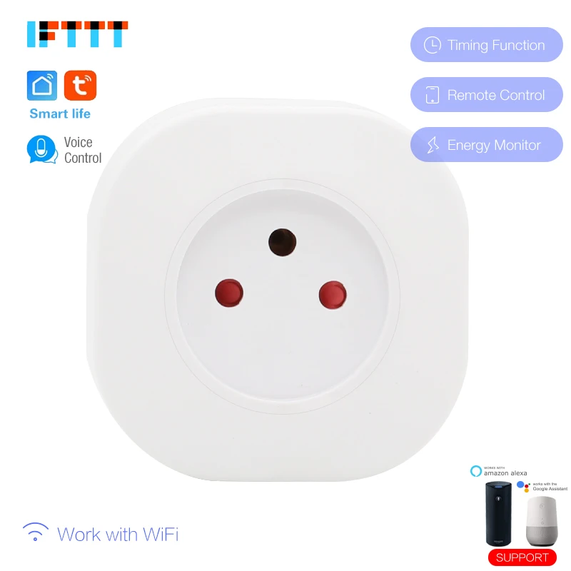 16A Израиль Wi Fi умный IL Plug power Monitor умная розетка голосовое интеллектуальное