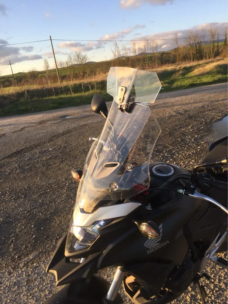 Регулируемый Прозрачный спойлер на ветровое стекло с регулировкой воздушного