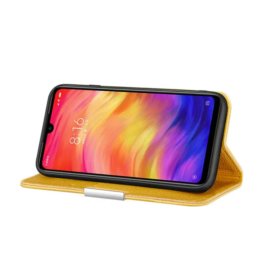 Автоматическая Адсорбция чехол для телефона из искусственной кожи для Xiaomi Redmi 7A 6 K20 Pro кошелек чехол для Xiaomi Redmi Note 6 7 Pro откидная крышка