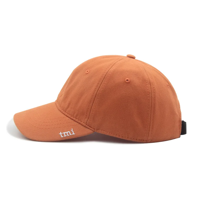 

USPOP embroidery baseball caps sun visor caps adjsutable casual large brim sun hats cap Orange color