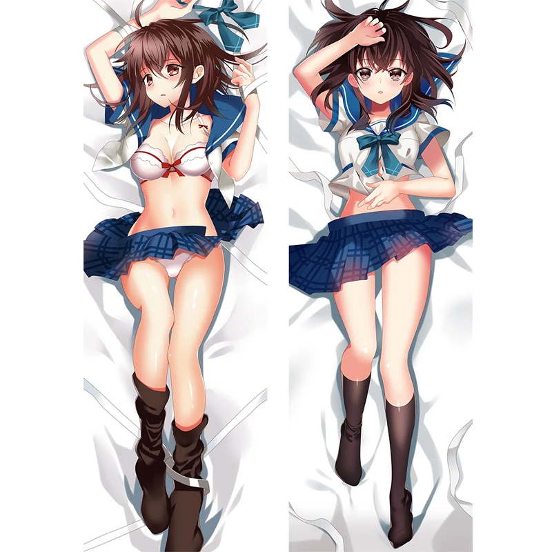 Наволочка для подушки MMF Strike the Blood (Sutoraiku za Buraddo) Аниме SutoBura Yukina Himeragi &amp Sayaka Kirasaka |
