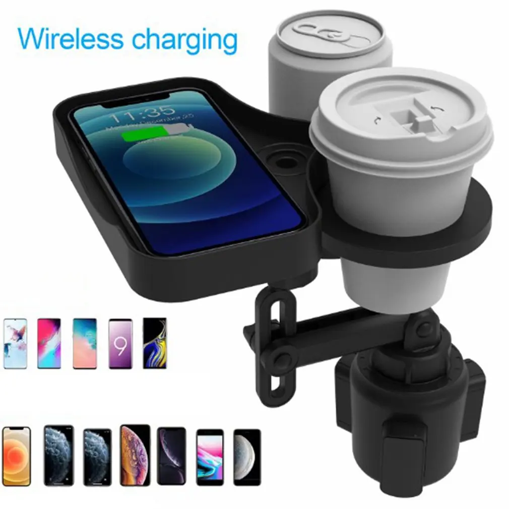 

Cup Holder Expander Adapter Universal Car Phone Drink Bottle Stand Rack Adjustable Base Cup Holder Auto Accessories