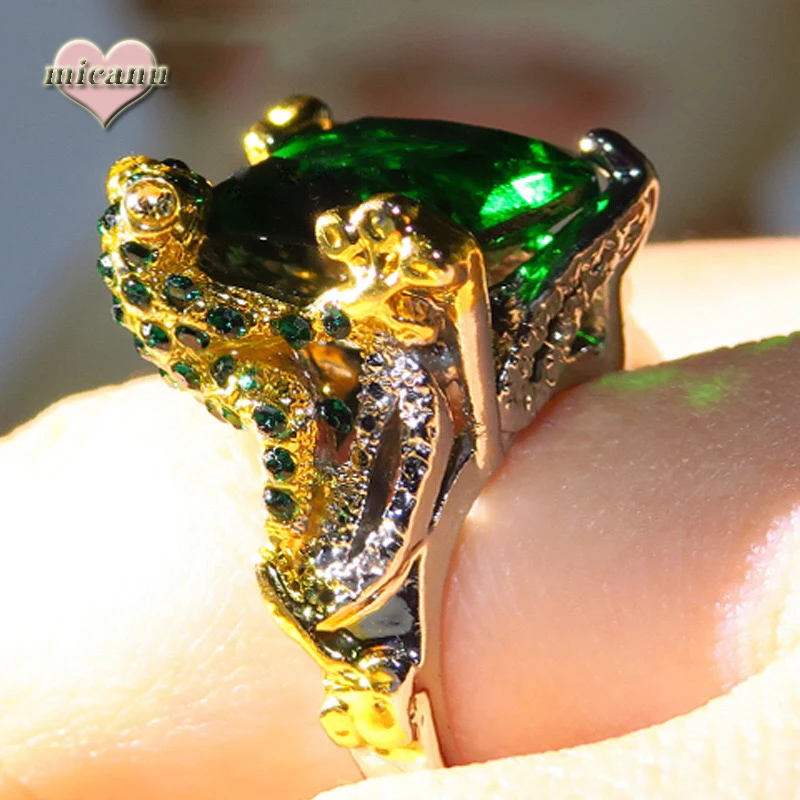 Большая скидка на зеленого кубического вечность циркония с украшением в виде