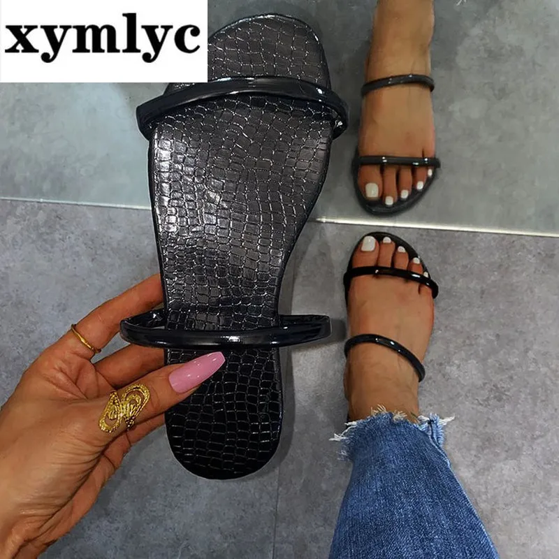 

Women Sandals Flip Flops Summer Slides Outdoor Beach Flat Heel Casual Shoes 2020 Fashion Female Ladies Shoes Zapatos De Mujer
