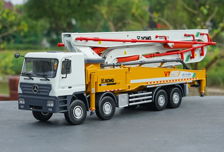 Оригинальная Модель бетононасоса 1:35 HB56K 56 м/62 м новая модель насоса Schwing V7 для