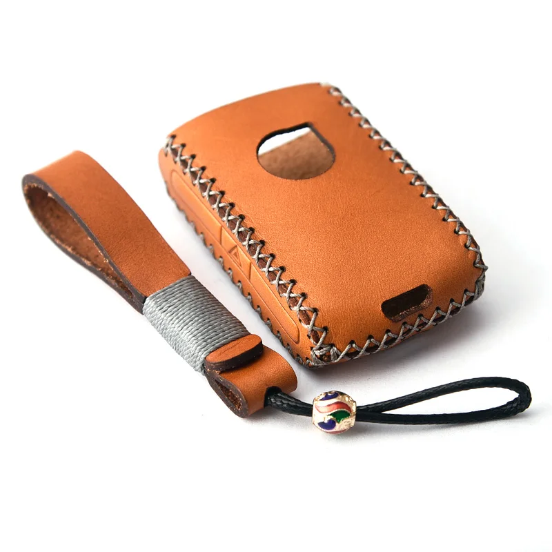 Натуральная кожа чехол ключа дистанционного управления автомобилем для Volvo xc40 xc60