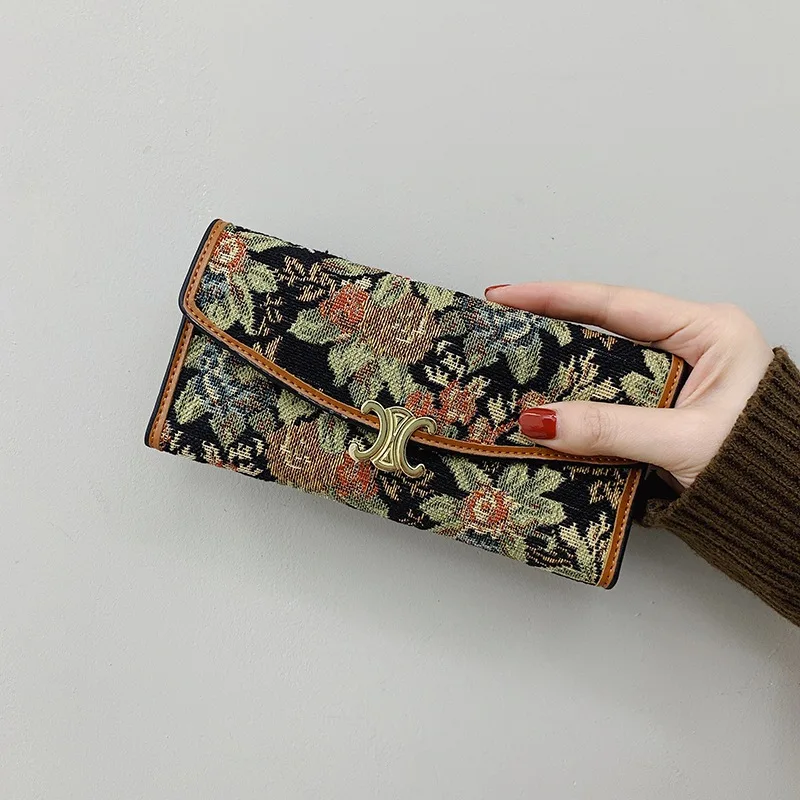 

Fashion Ladies Wallet 2021 New Canvas Purse Coin Purse Women's Purse