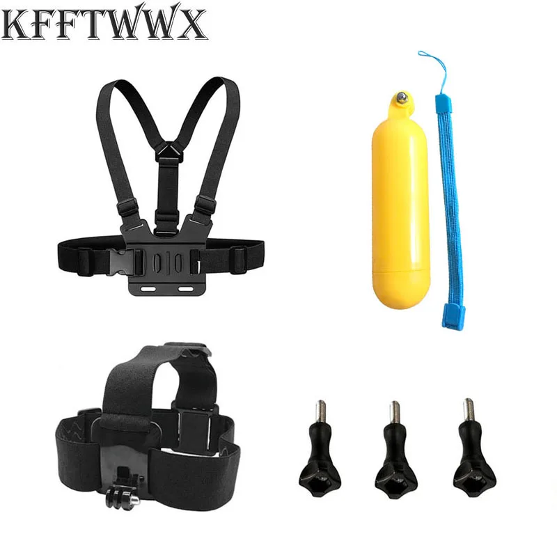 Набор аксессуаров KFFTWWX для Gopro Hero 10 9 8 7 6, черный нагрудный ремешок для 5 4 3 + 4session YI 4K SJCAM EKEN AKASO DBPOWER Vantop Набор аксессуаров KFFTWWX для Gopro Hero 10 9 8 7 6, черный нагрудный ремешок для 5 4 3 + 4session YI 4K SJCAM EKEN AKASO DBPOWER Vantop