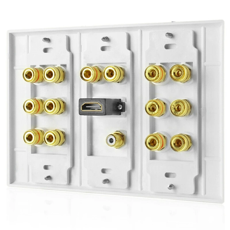 7 1 настенная панель динамика с разъемом RCA HDMI o для домашнего кинотеатра |