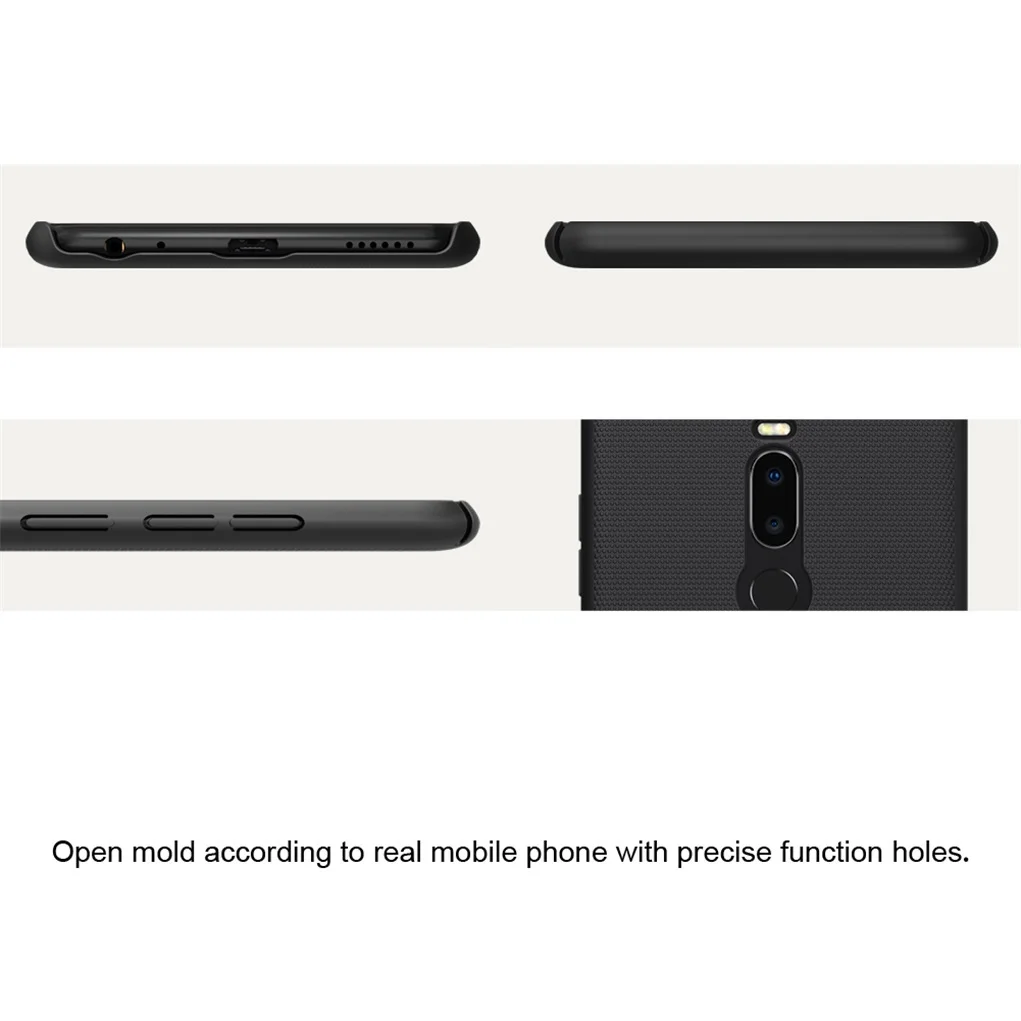 Для Meizu Note 8 чехол Nillkin матовый защитный жесткий чехол на заднюю панель матовый чехол для Meizu Note 8 бампер Подарочный держатель