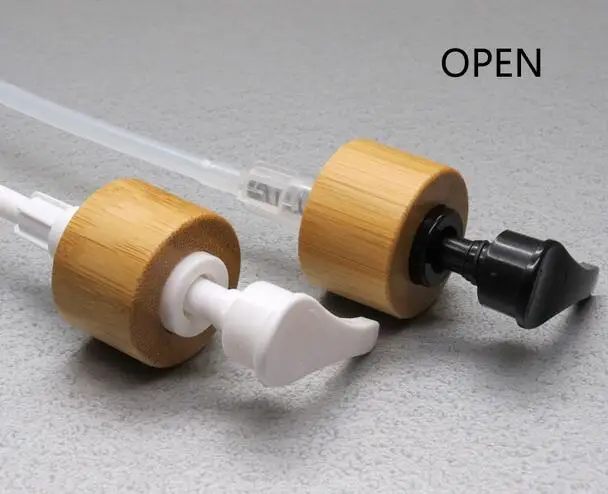 Бесплатная доставка 100 шт./лот натуральная бамбуковая помпа 24/410