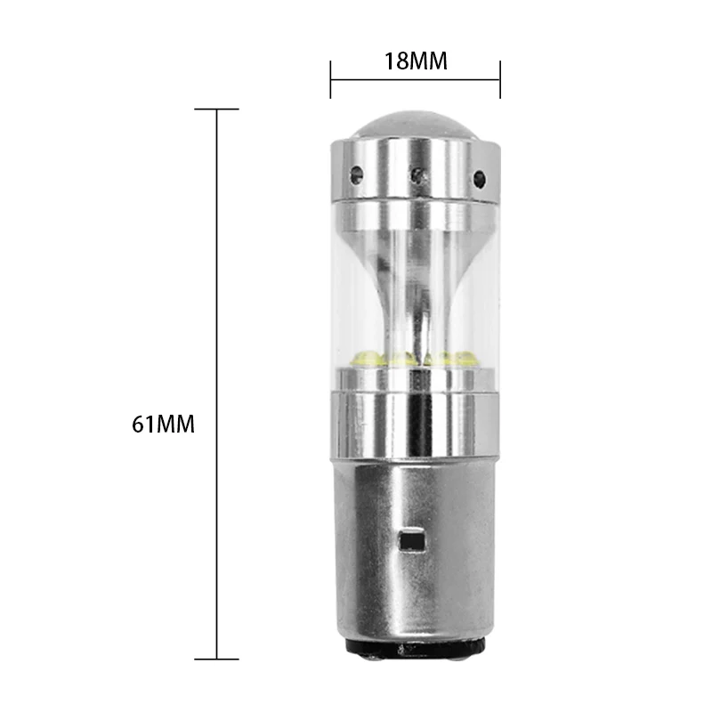 Новая светодиодная фара для мотоцикла H4 P15D BA20D HID лампа дальнего/ближнего света