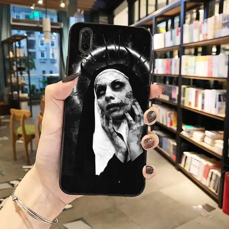

Sexy Sister Nun pattern Phone Case For Huawei honor Mate P 10 20 30 40 i 9 8 pro x Lite smart 2019 nova 5t