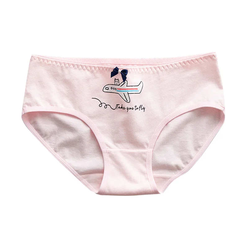 Женские трусы из смесовой хлопковой ткани красивое эластичное нижнее белье в