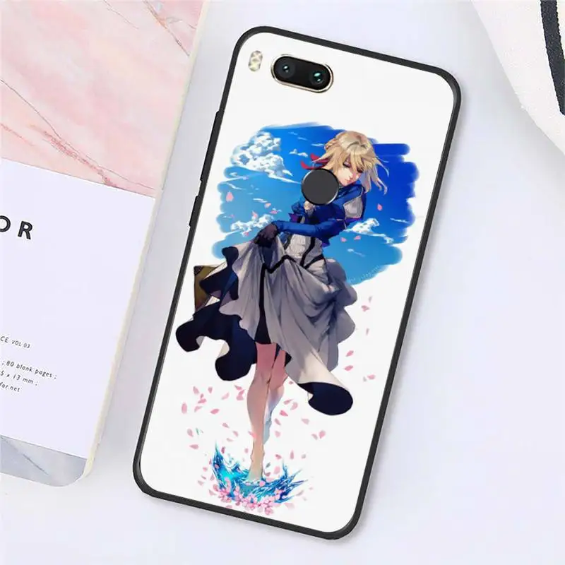 

Anime Violet Evergarden Phone Case For Xiaomi Redmi 8 9 9t 5plus 9se k20 mi8 max3 lite 9 note 6 8 9t 9s 10 pro