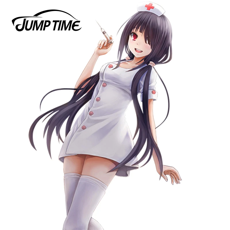 JumpTime 13 см x 8 6 сексуальная сестринка аниме токисаки Куруми Наклейка 3D