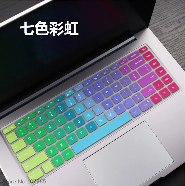 15 дюймов силиконовый чехол для клавиатуры ноутбука Xiaomi Mi Notebook Pro 6 дюйма 2017