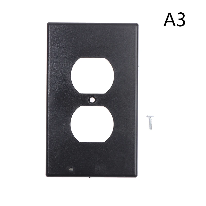 1 шт розетка настенная тарелка с светодиодный Ночные огни крышка розетки дуплекс