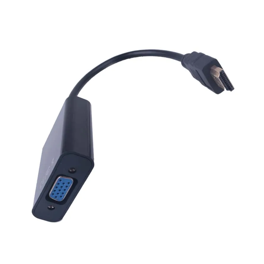 Адаптер HDMI-совместимый с VGA RGB мама к видео преобразователь адаптер 1080P HD TV монитор