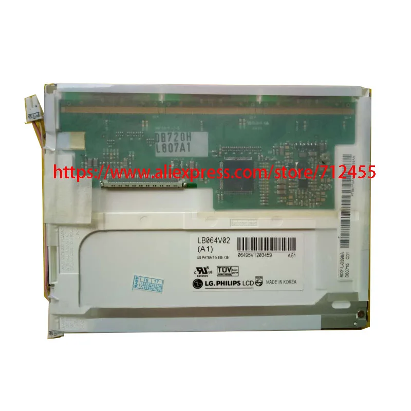 LB064V02(A1) LB064V02 A1 TD01 LB064V02(TD)(01) 3110t 0159a оригинальный 6 4 дюйма 640*480 VGA TFT ЖК дисплей Панель