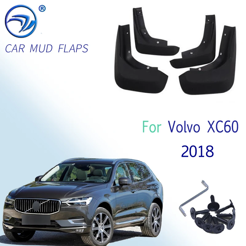 4 шт. Автомобильные Брызговики для Volvo XC60 2018|Грязезащита| |