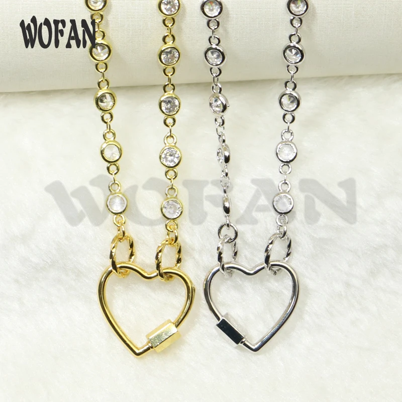 

Модная Хрустальная цепочка, ожерелье с сердечком, ожерелье с цирконием, ожерелье, аксессуары, модные ювелирные изделия для женщин, 50643