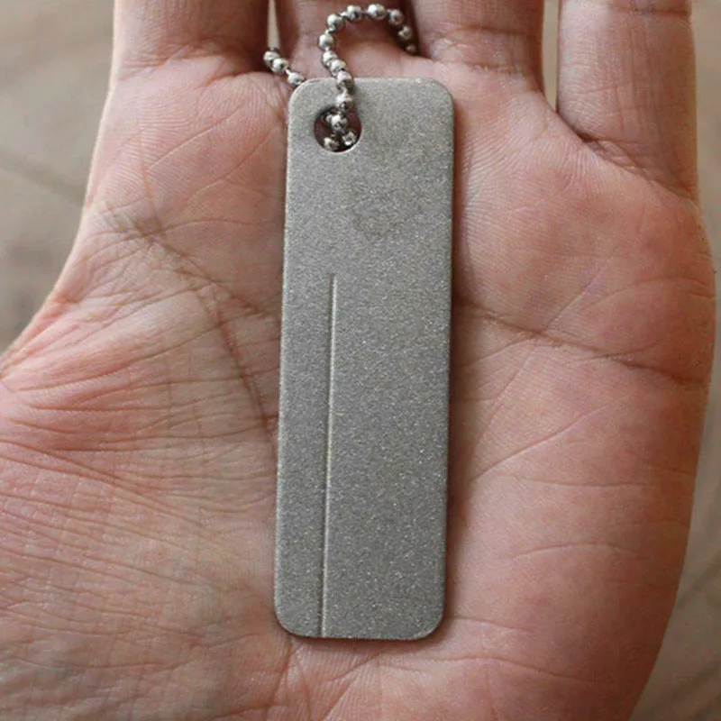 

5Pcs Diamond Fishing Hook Sharpener EDC Portable Fishhook Groove Hone for Treble Fishing Hook Sharpener File Finger File Tools