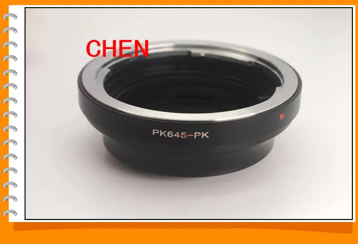 Женское кольцо-адаптер с подставкой для объектива pentax 645 pk645 к pk mount K10D K20D K200D