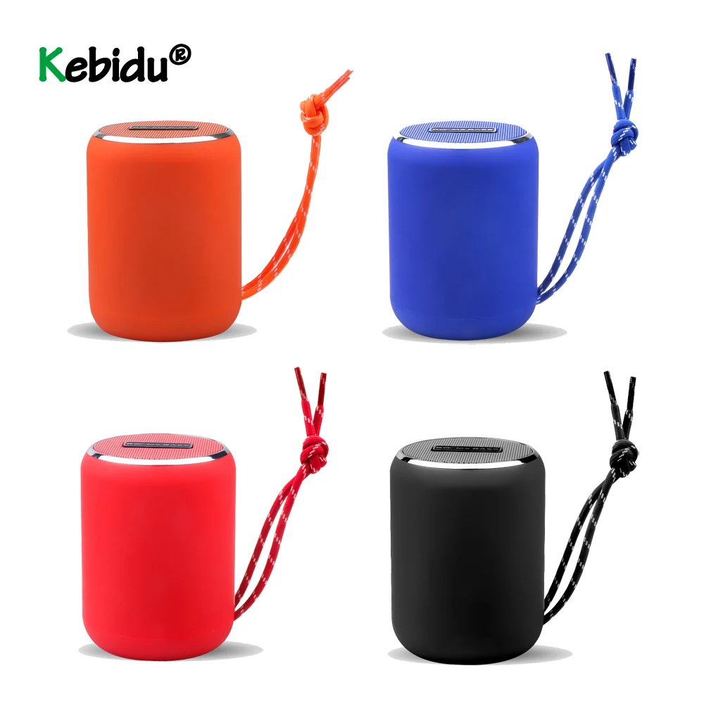 Четыре цвета 5 Вт Bluetooth Саундбар Динамик Открытый громкий динамик сабвуфер Мини