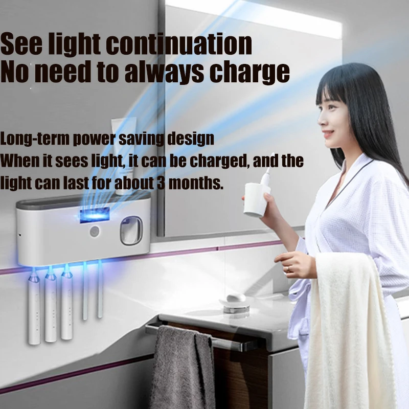 Умная УФ-зубная щетка для уборки набор аксессуаров дезинфекции и стерилизации