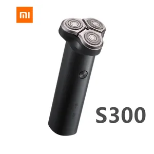 Электробритва Xiaomi Mijia S300 3D, плавающая Водонепроницаемая IPX7 бритва, Type-C, Двухслойное лезвие, сухое и влажное бритье бороды, зарядка