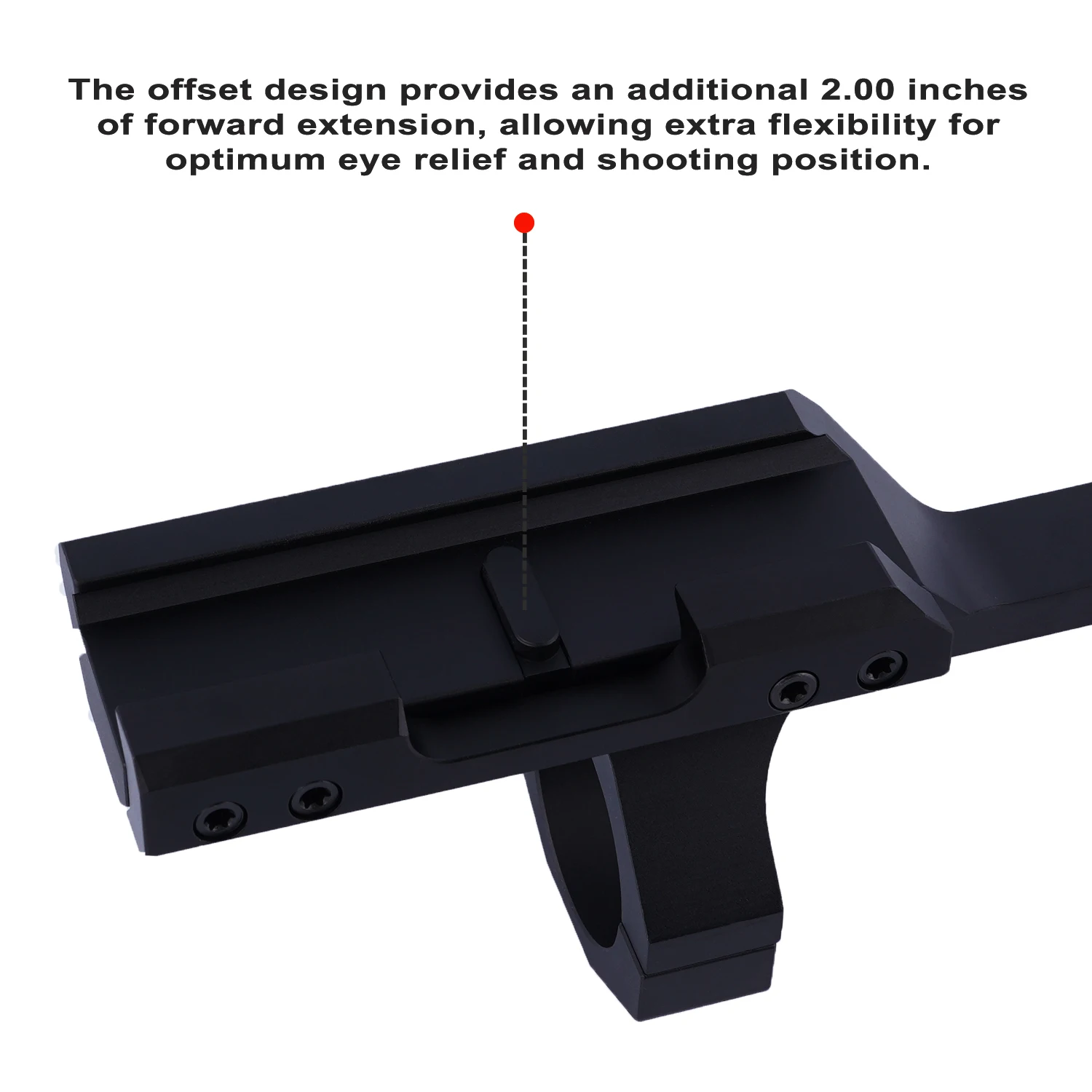 Тактическое консольное двойное кольцо винтовка прицел крепление Крепление для 30
