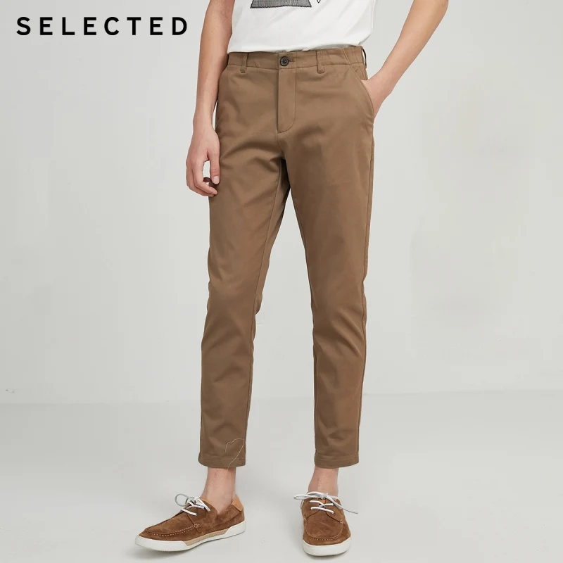 

SELECTED Men's New Spring Black Fashion Business Casual Pants S|420114501