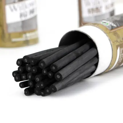 Cotton willow charcoal bar sketch carbon bar Painting materials 25 pcs free shopping