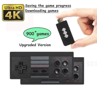 818 4k games usb wireless console classic game stick video game console 8 bit mini retro controller hd output dual player hd