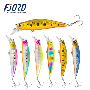 FJORD Тонущая Рыболовная Приманка 5 шт.лот 90 мм 31 г Гольян Лазерная жесткая профессиональная плавающая приманка для морской воды искусственная приманка Рыболовная Снасть