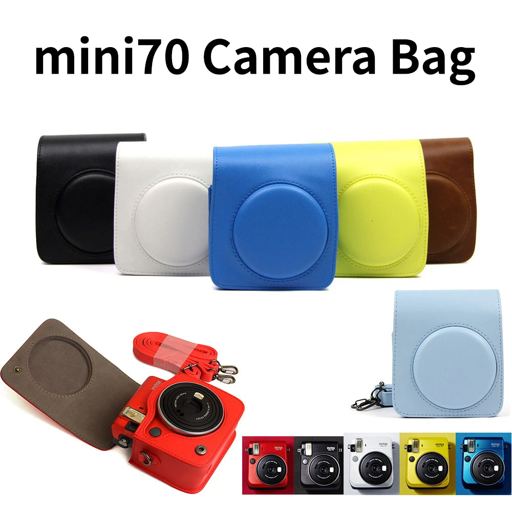 Защитный Классический чехол из искусственной кожи для камеры сумка с плечевым