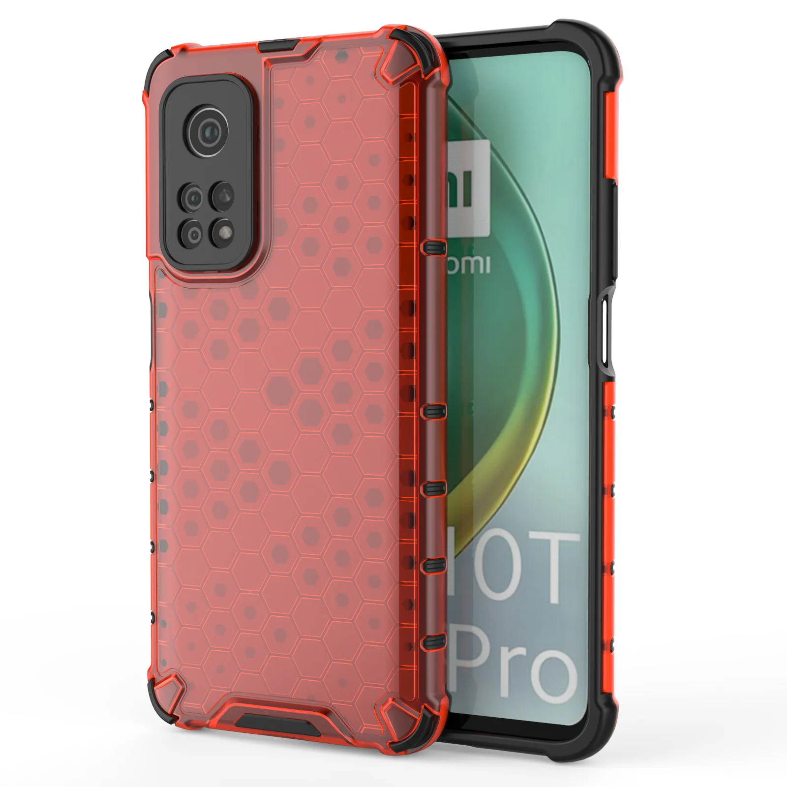 Противоударный чехол для Xiaomi Mi 10T Pro POCO M3 X3 NFC гибридный жесткий прозрачный Redmi 8 8A 9