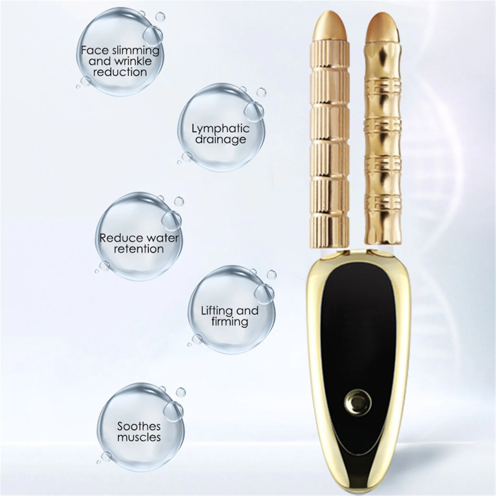 

Facial Roller Massager Shape Stick V Face Sculpting Stick Massage Stick EMS Micro-current Beauty Equipment Household