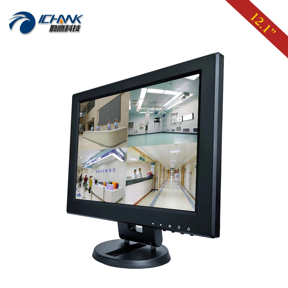 ZB120JN B4V1/12 &quotдюймов 800x600 HD Четыре BNC VGA сплит экрана дистанционное управление