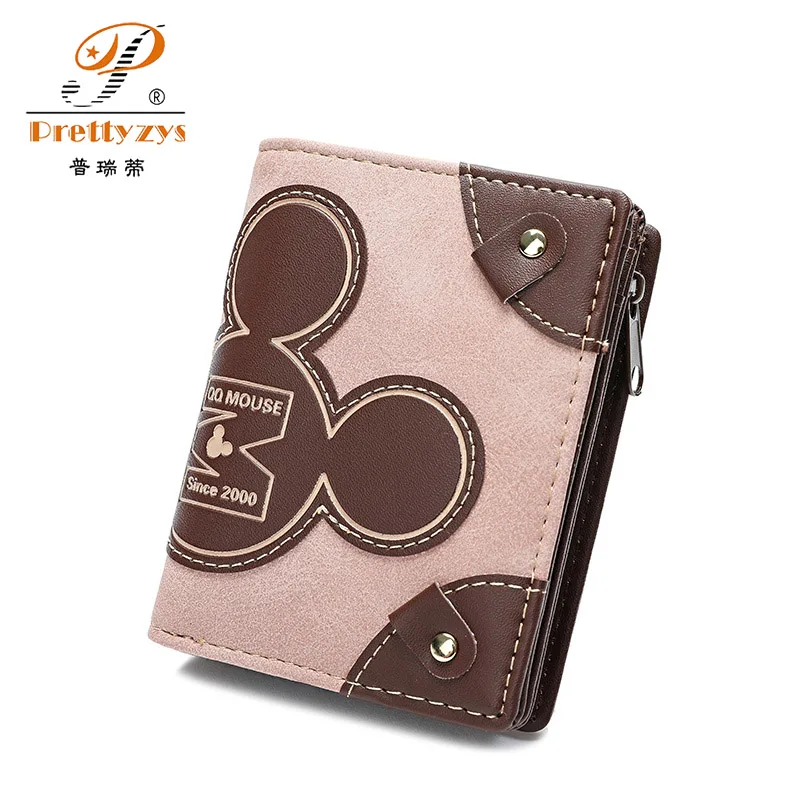 Кошелек женский из нубука с карманом для монет и кредитных карт | Багаж сумки