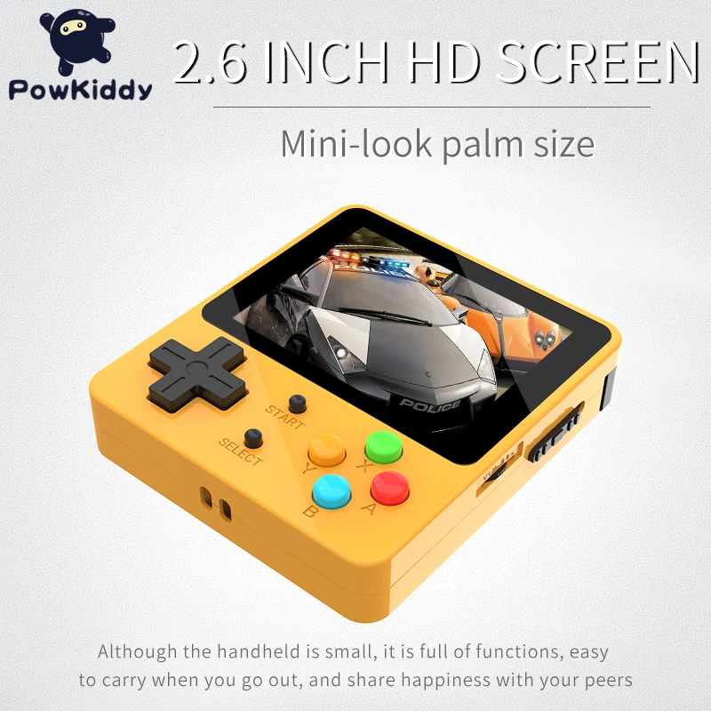 Портативная игровая консоль POWKIDDY LDK tony с hd-экраном 2 6 дюйма 48 ГБ 3000 подарок для
