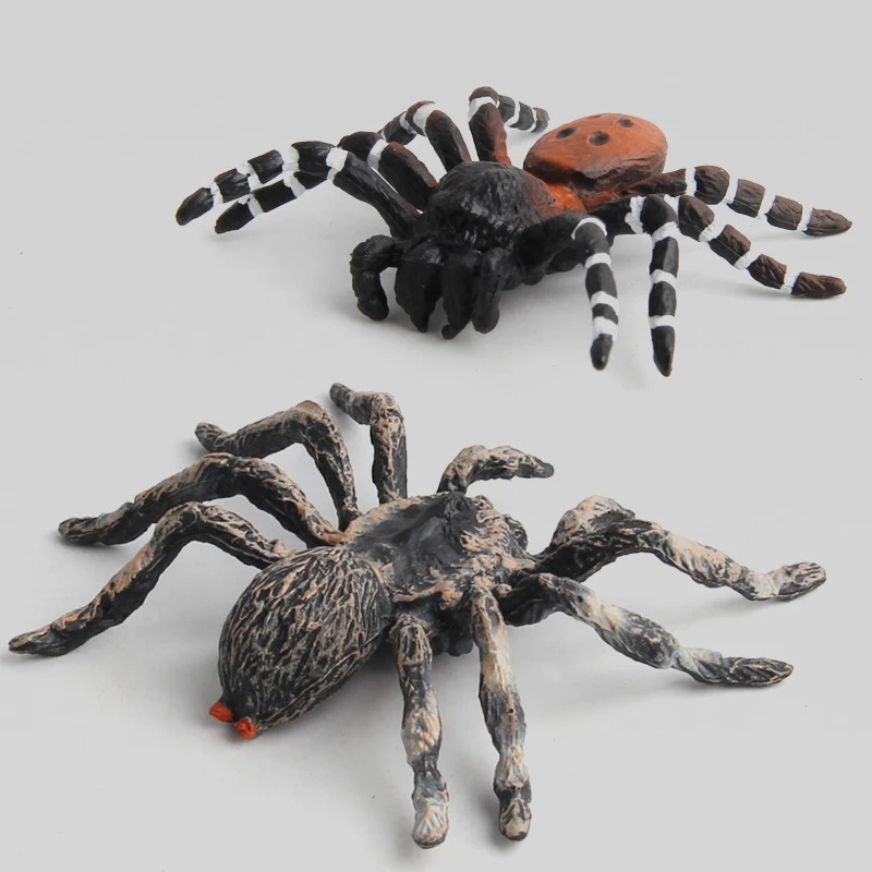 

Искусственный паук, украшение на Хэллоуин, модель искусственного паука, Реалистичная пластиковая детская развивающая игрушка, 1 шт.