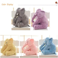 4060cm infant soft appease elephant playmate calm doll baby appease toys elephant pillow plush toys stuffed doll